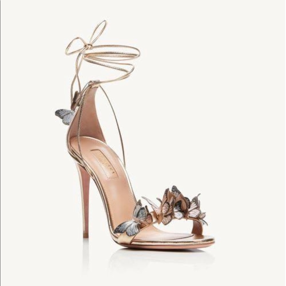 ISO Aquazzura Papillon Sandal 105 size 36.5 or 37
